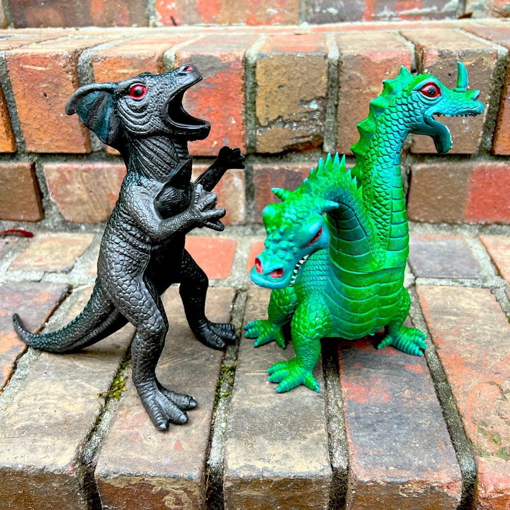 Vintage Imperial Toy figures set